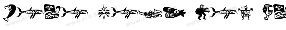 Mini Pics Lil Ancients字体转换